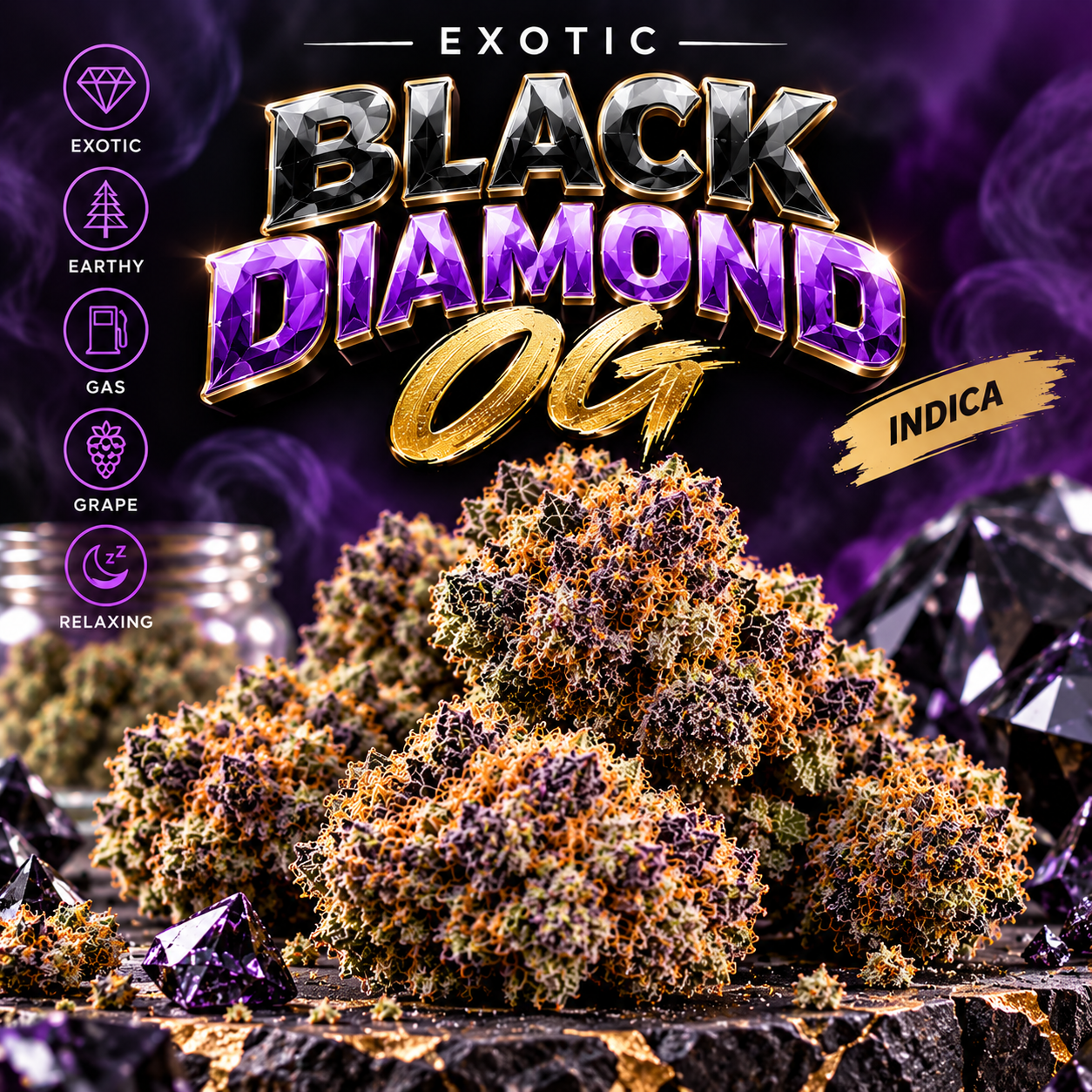Exotic Black Diamond OG