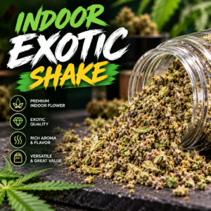 Indoor exotic cannabis shake in Washington DC